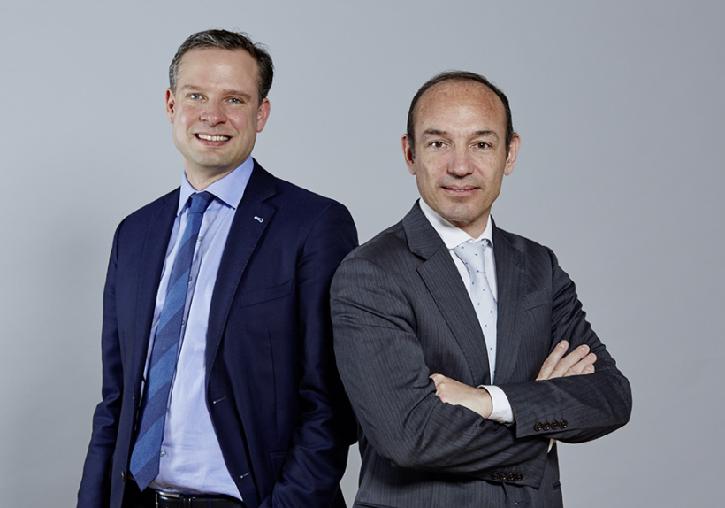 Tim Wolters (l.)und Patrick Parnière, Vorstände der DIRO AG